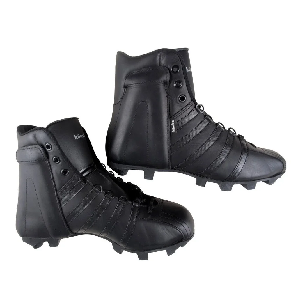 Kunzli Men's Black ‎ Soccer Football Cleats Orthopedic Ankle Stabilizer Size 7